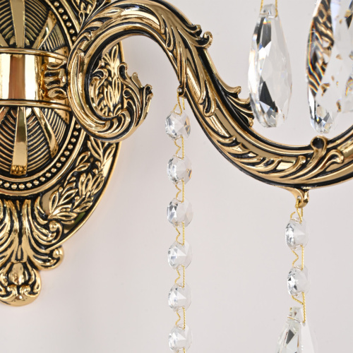 Бра с хрустальными подвесками AL7901B10/2/175 B GB Bohemia Ivele Crystal (Богемия Ивеле Кристалл) фото 7