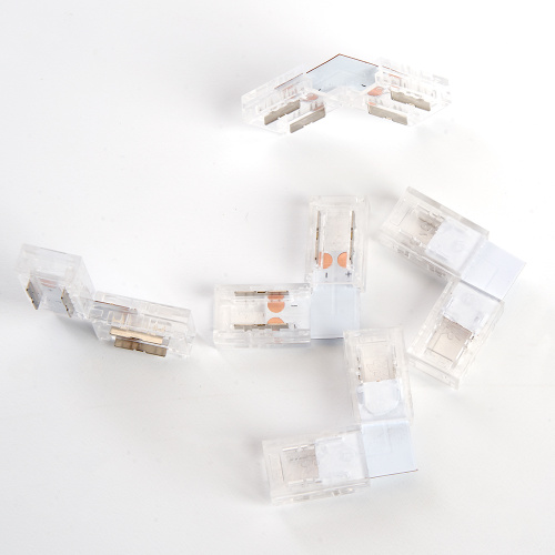 Соединитель угловой 10мм для ленты COB LS530, LD178 фото 6