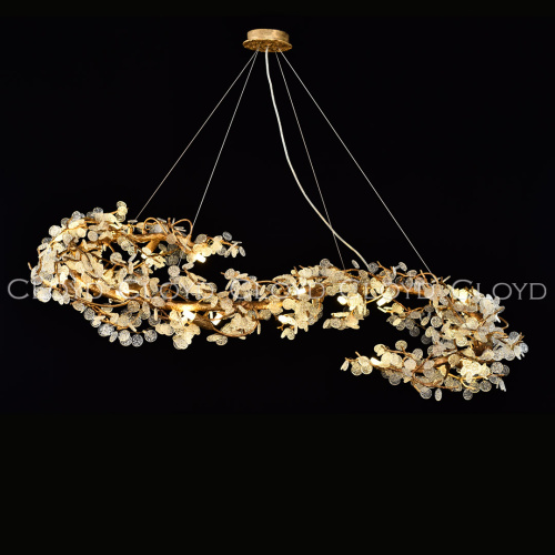 Люстра Cloyd HAOMA C16 / шир. 120 см - латунь (арт.11110) фото 2 Люстра Cloyd HAOMA C16 / шир. 120 см - латунь (арт.11110) фото 2