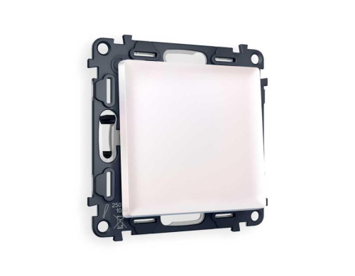 Комплект механизма 1-кл проходного выключателя AMBRELLA VOLT ALFA Жемчуг QUANT (AP2010, VM105) MA201020 Комплект механизма 1-кл проходного выключателя AMBRELLA VOLT ALFA Жемчуг QUANT (AP2010, VM105) MA201020