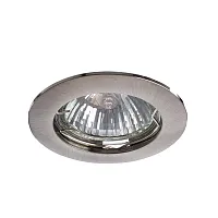 Точечный встраиваемый светильник Arte Lamp BASIC A2103PL-1SS