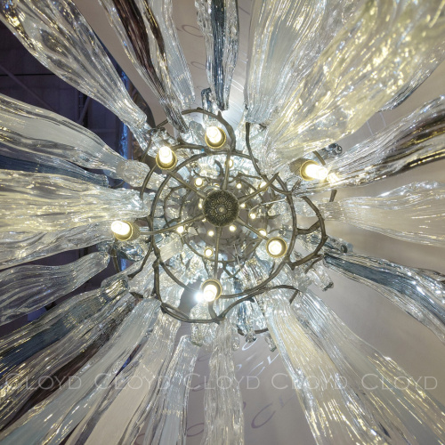 Люстра Cloyd SULAWESI C24 / выс. 260 см - серебро темн. (арт.11255) фото 3 Люстра Cloyd SULAWESI C24 / выс. 260 см - серебро темн. (арт.11255) фото 3