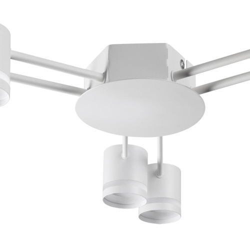 8235/6C COMFI LN26 242 белый, металл Люстра потолочная LED GX53 6*12W 220V GARETA 8235/6C COMFI LN26 242 белый, металл Люстра потолочная LED GX53 6*12W 220V GARETA
