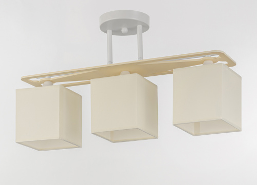 Потолочный светильник Escada 1117/3PL E27*60W Chrome/White фото 2 Потолочный светильник Escada 1117/3PL E27*60W Chrome/White фото 2