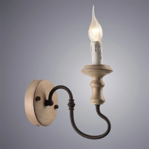 Бра Arte Lamp WOODSTOCK A1700AP-1BR фото 2 Бра Arte Lamp WOODSTOCK A1700AP-1BR фото 2