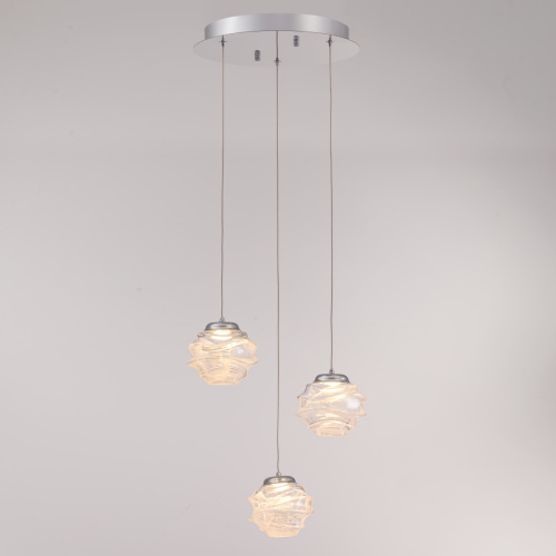 Подвесной светильник MD25030003-3A chrome/clear фото 4