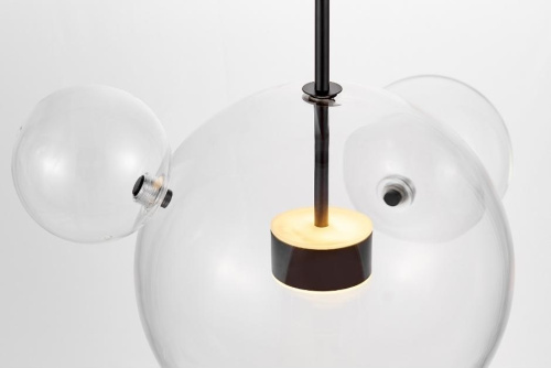 Подвесной светильник Lumina Deco Neroni LDP 6016-3+1 BK фото 8