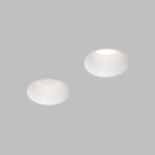 Встраиваемый светильник для ГКЛ SPOT HIDE, до 15 Вт LED, GU10, IP20, алюминий, белый фото 4