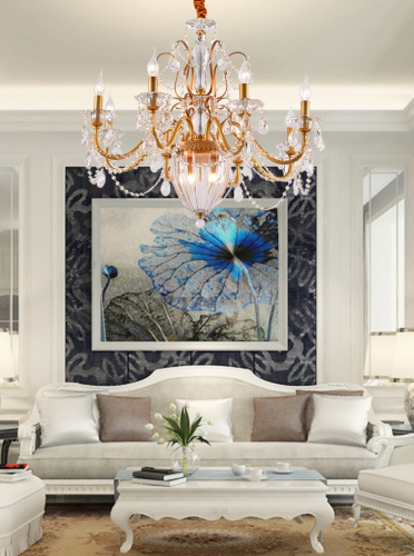 Люстра MD10357-11A gold фото 3