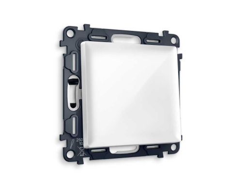 Комплект механизма 1-кл выключателя AMBRELLA VOLT ALFA Сталь матовый QUANT (AP5010, VM101) Комплект механизма 1-кл выключателя AMBRELLA VOLT ALFA Сталь матовый QUANT (AP5010, VM101)