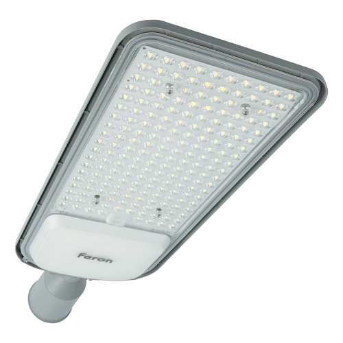 Светодиодный уличный консольный светильник Feron SP3050 150W 5000K 230V, серый фото 5