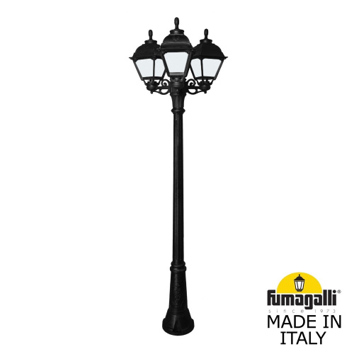 Fumagalli Садово-парковый фонарь FUMAGALLI GIGI BISSO/CEFA 3L U23.156.S30.AYE27 Fumagalli Садово-парковый фонарь FUMAGALLI GIGI BISSO/CEFA 3L U23.156.S30.AYE27