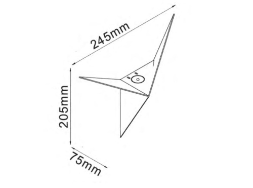 Настенный светодиодный светильник DesignLed GW Trik GW-9103-3-WH-WW 002090 фото 4