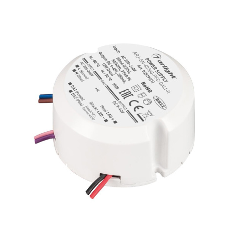 Блок питания Arlight ARJ-SN-40300-PFC-DALI-R 9-40V 12W IP20 0,3A 038299(1) Блок питания Arlight ARJ-SN-40300-PFC-DALI-R 9-40V 12W IP20 0,3A 038299(1)
