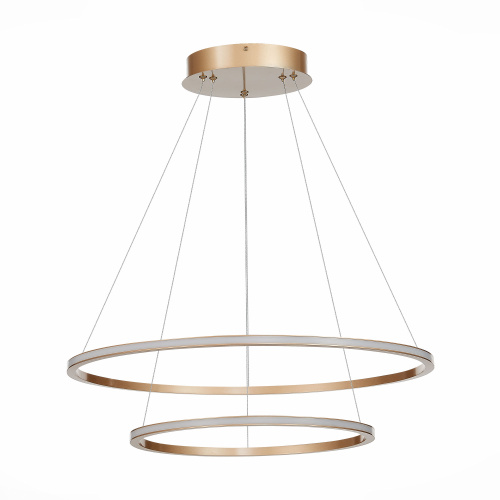 ST604.243.56 Светильник подвесной ST-Luce Золотистый/Белый LED 1*56W 4000K Подвесные светильники фото 4 ST604.243.56 Светильник подвесной ST-Luce Золотистый/Белый LED 1*56W 4000K Подвесные светильники фото 4