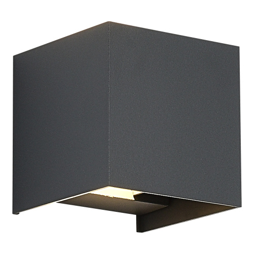 SL9513.701.01 Светильник уличный настенный ST-Luce серый/серый LED 1*10W 2700K BRIK фото 5