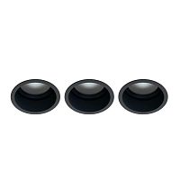 Встраиваемый светильник Nowodvorski Cup 3 Set Black 10794