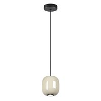 5053/1A PENDANT ODL24 375 черный/цвет слонов.кости//металл Подвес GU10 LED 4W OVALI