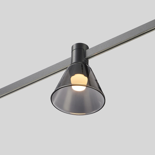 ST814.406.03 Магнитный трековый светильник FARM Черный LED 1*3W 3000K 78Lm Ra90 120 IP20 D90xH102 24 FARM фото 3