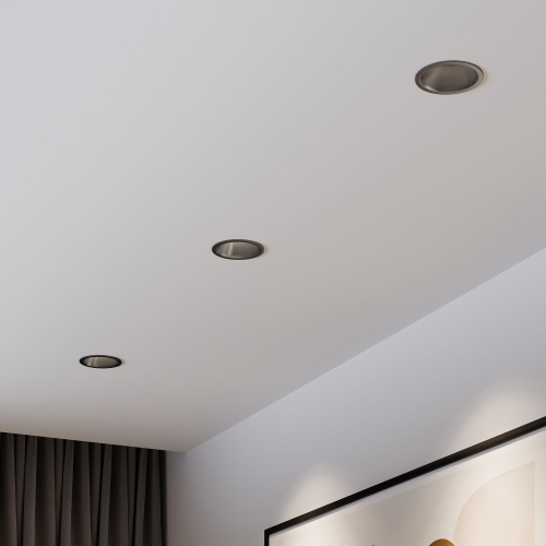 Светильник встраиваемый светодиодный Forte 15W 4000K титан 25071/LED фото 5