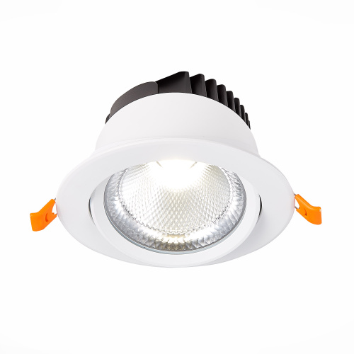 ST211.548.15.36 Св-к встр. Белый LED 1*15W 4000K 1 125Lm Ra80 36° IP20 D109xH65 220-240V Встраиваемые светильники фото 4