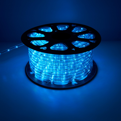Дюралайт светодиодный Feron LED-R2W 2-х жильный, RGB 1,44Вт/м 24LED/м 50м 230V фото 2