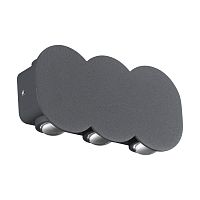 358560 STREET NT21 734 темно-серый Ландшафтный настенный светильник IP54 LED 4000K 6W 85-265V CALLE