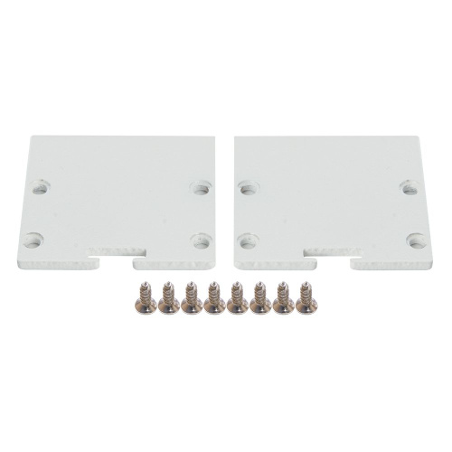 Профиль алюминиевый накладной "Линии света" с крепежами, белый, CAB256 фото 2