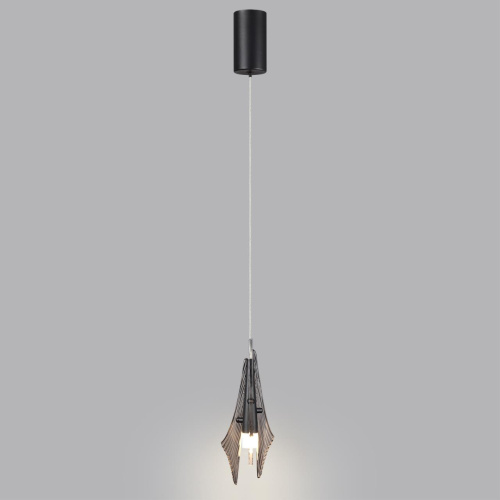 5442/6L L-VISION ODL_EX26 059 черный/дымчатый/металл/стекло/акрил Подвес LED 6W 3000K 633Лм AFALINA фото 5 5442/6L L-VISION ODL_EX26 059 черный/дымчатый/металл/стекло/акрил Подвес LED 6W 3000K 633Лм AFALINA фото 5
