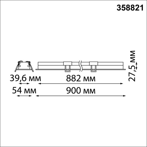 358822 SPOT NT22 550 белый Встраиваемый светодиодный светильник IP20 LED 4000K 24W 220V ITER фото 2 358822 SPOT NT22 550 белый Встраиваемый светодиодный светильник IP20 LED 4000K 24W 220V ITER фото 2