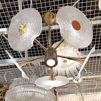 Люстра Cloyd GRAMMY C6 / Ø60 см - золото (арт.10666)