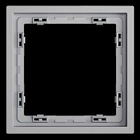 Рамка пластиковая S70 на 1 пост, (серый) Voltum VLS100116