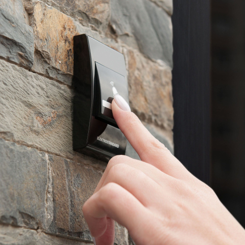 Звонок беспроводной WL 36M IP40 черный DBQ22M WL черный фото 2