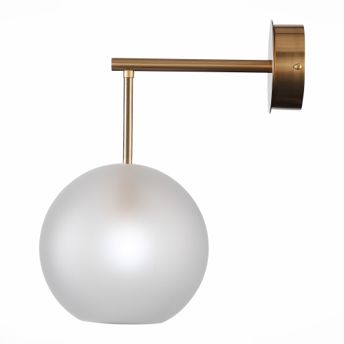 SL1133.501.01 Бра ST-Luce Латунь/Белый E27 1*40W BOPONE фото 12 SL1133.501.01 Бра ST-Luce Латунь/Белый E27 1*40W BOPONE фото 12