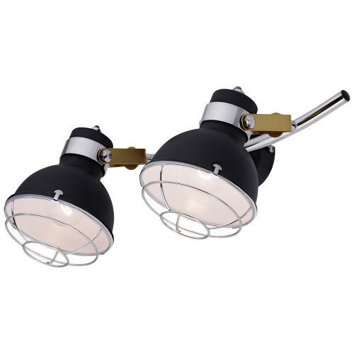 Настенный светильник Escada 1135/2A E14*40W Black/Chrome Настенный светильник Escada 1135/2A E14*40W Black/Chrome