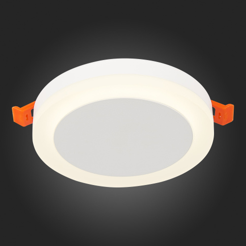 ST104.542.06 Светильник встраиваемый Белый LED 1*6W 4000K 468Lm Ra>80 120° IP20 D110xH20 170-240V Встраиваемые светильники фото 9