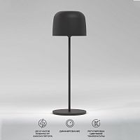 Компактный светодиодный настольный светильник Bitty чёрный IP54 TL70260