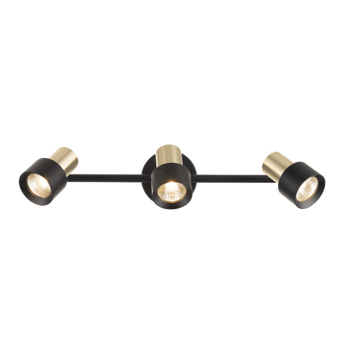 Citilux SAT CL505631 Спот поворотный с выключателем Чёрный+Золото фото 2 Citilux SAT CL505631 Спот поворотный с выключателем Чёрный+Золото фото 2