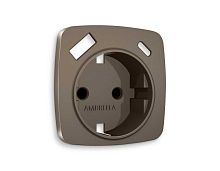 Лицевая панель розетки AMBRELLA VOLT OP6400
