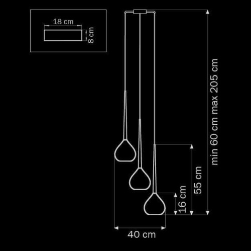 Подвесная люстра Lightstar Forma 808237 фото 2 Подвесная люстра Lightstar Forma 808237 фото 2