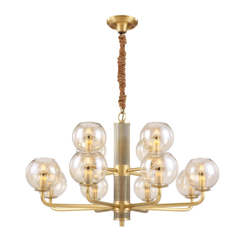 Люстра Cloyd HARMIN C12 / Ø89 см - латунь (арт.10135) Люстра Cloyd HARMIN C12 / Ø89 см - латунь (арт.10135)