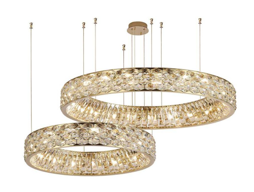 Горизонтальная композиция Newport 8530 из двух колец золото №183 S8530_183G Горизонтальная композиция Newport 8530 из двух колец золото №183 S8530_183G