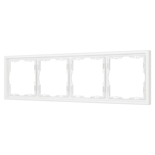 Рамка пластиковая Arlight FRM-NOBE-SFPL-4-WH 054223 Рамка пластиковая Arlight FRM-NOBE-SFPL-4-WH 054223