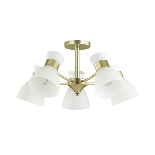 4535/5C COMFI LN26 114 матовое золото Люстра потолочная E27 5*60W 220V WILMA 4535/5C COMFI LN26 114 матовое золото Люстра потолочная E27 5*60W 220V WILMA