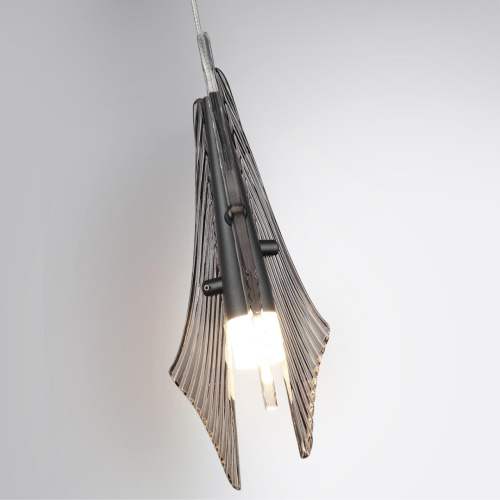 5442/6L L-VISION ODL_EX26 059 черный/дымчатый/металл/стекло/акрил Подвес LED 6W 3000K 633Лм AFALINA фото 6 5442/6L L-VISION ODL_EX26 059 черный/дымчатый/металл/стекло/акрил Подвес LED 6W 3000K 633Лм AFALINA фото 6