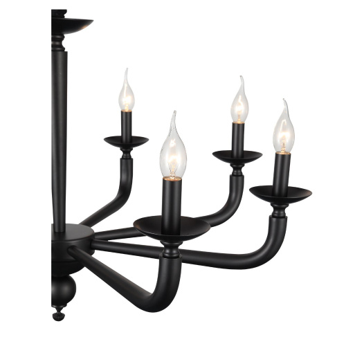 SL1114.403.08 Люстра подвесная ST-Luce Черный E14 8*40W FORTEZA фото 12 SL1114.403.08 Люстра подвесная ST-Luce Черный E14 8*40W FORTEZA фото 12