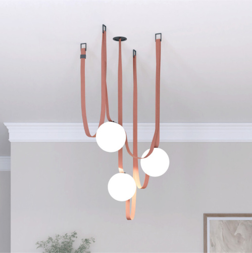 DK5551-BK Cветильник для трека-ремня Belty, серия Orb, со светодиодом, D150*H147мм, 48V DC, 10W, RA90, 120°, 3000K, IP20, белый, акрил фото 10