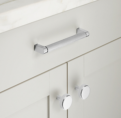 Ручка-скоба Lambeth Knurled L.15.2 Satin Nickel фото 3