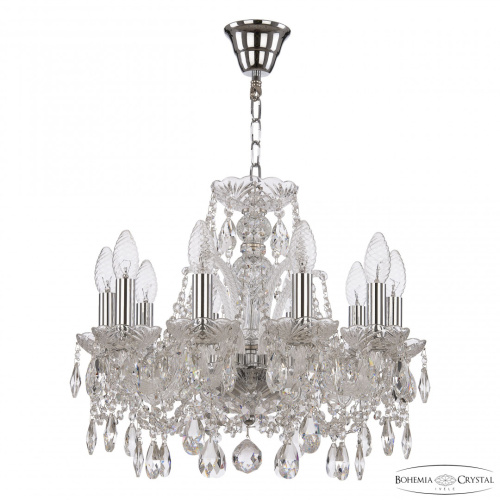 Люстра хрустальная 105/10/141 Ni Bohemia Ivele Crystal (Богемия Ивеле Кристалл)
