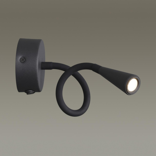 4254/3WL HIGHTECH ODL21 475 черн/металл Настен.светильник выкл на базе IP20 LED 3W 263Лм 3000K ODDS фото 5 4254/3WL HIGHTECH ODL21 475 черн/металл Настен.светильник выкл на базе IP20 LED 3W 263Лм 3000K ODDS фото 5